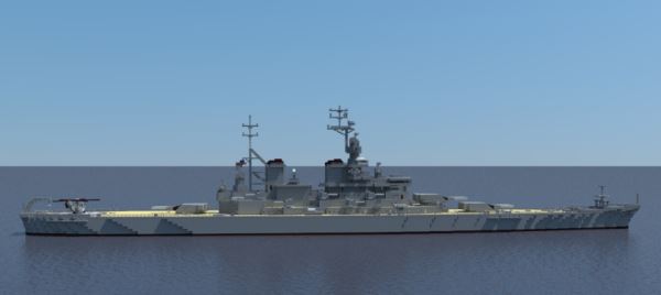 USS New Jersey для Minecraft 1.8.9