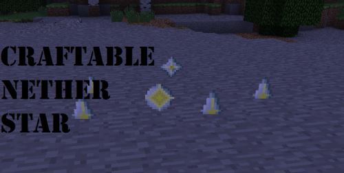 Craftable Nether Star для Minecraft 1.8.9