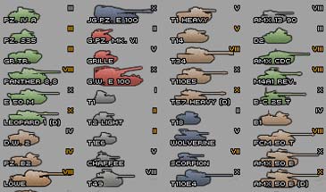 Иконки танков от Jackhammer для World of Tanks 0.9.15