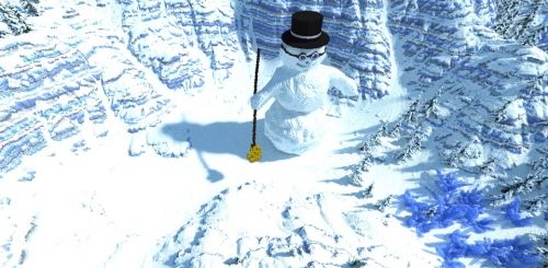 The Snowman Valley для Minecraft 1.8.9