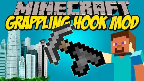 Grappling Hook для Minecraft 1.8