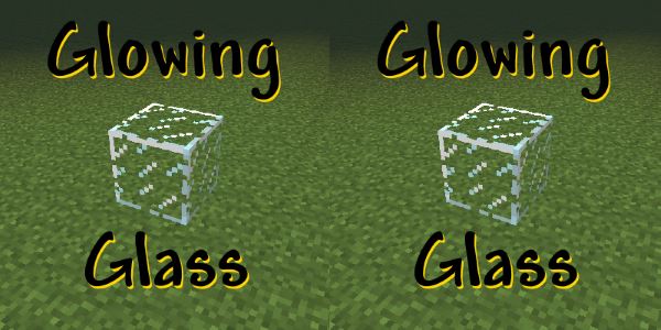 Glowing Glass для Minecraft 1.7.10
