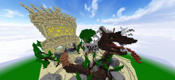 Fierce Snake Demon Temple для Minecraft 1.9