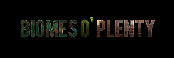 Biomes O’ Plenty для Minecraft 1.9