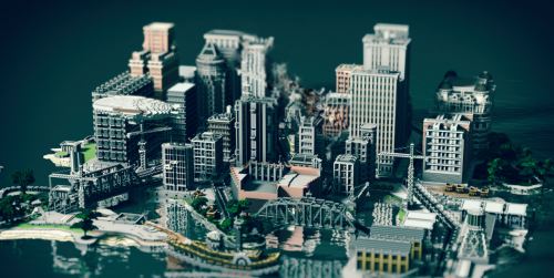 Gotham City для Minecraft 1.9
