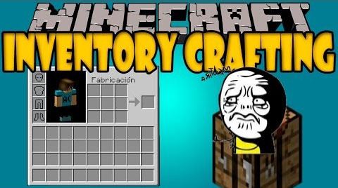Inventory Crafting Grid для Minecraft 1.8.9