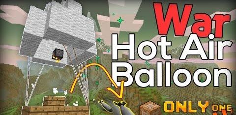 Hot Air Balloon для Minecraft 1.9.2
