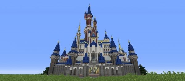 Disney Castle Hybrid для Minecraft 1.8.9