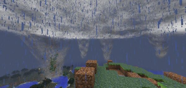 Localized Weather & Stormfronts для Minecraft 1.7.10