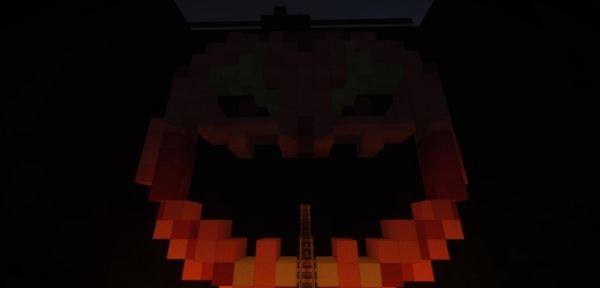 Halloween Roller Coaster для Minecraft 1.8.9