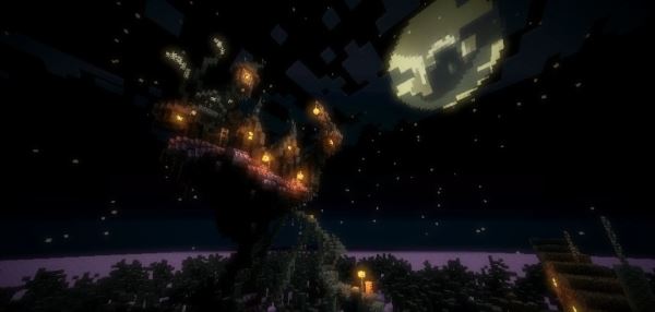 Haunted Mansion Halloween для Minecraft 1.8.9