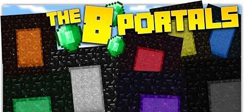 The 8 Portals для Minecraft 1.9.2