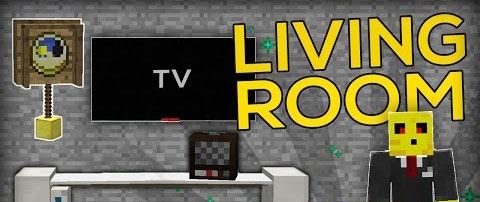 Living Room Furnitures для Minecraft 1.9.2