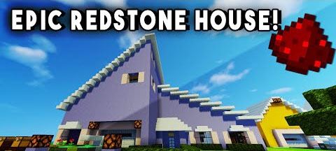 Redstone House для Minecraft 1.8.9