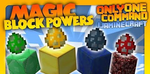 Magic Block Powers для Minecraft 1.8.8