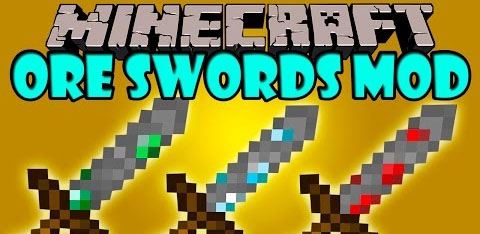 Ore Swords для Minecraft 1.7.10
