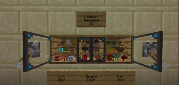 Cabinets Reloaded для Minecraft 1.8