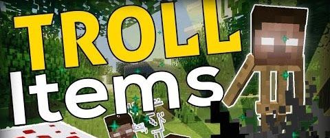 Troll Items для Minecraft 1.9.2