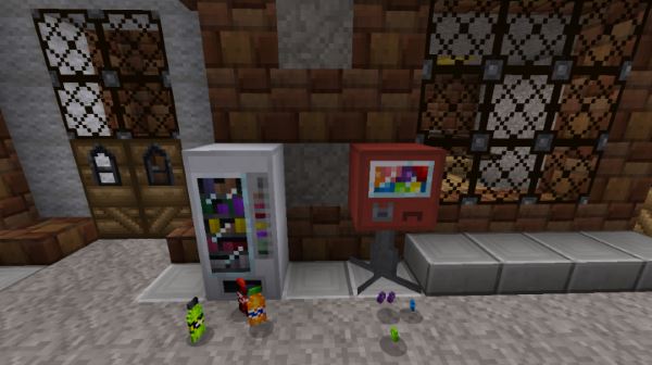Vending Machines Revamped для Minecraft 1.8