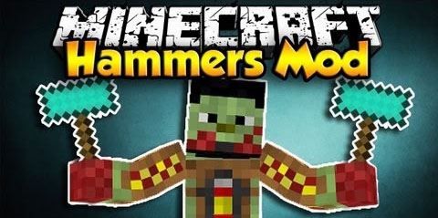 Hammers для Minecraft 1.8