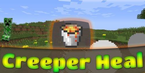 Creeper Heal для Minecraft 1.8