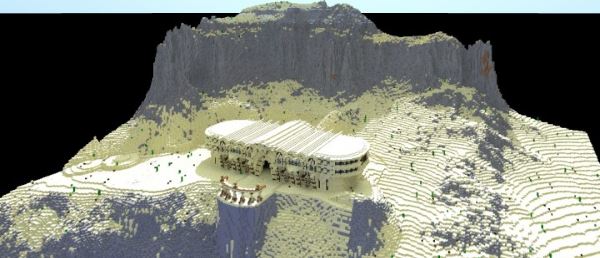 Desert mansion для Minecraft 1.8.9