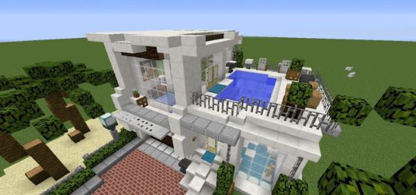 Simple Cali Modern House для Minecraft 1.8.9