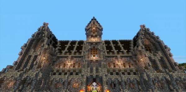 Psykoschlumpf's Cistercian Abbey для Minecraft 1.8.9