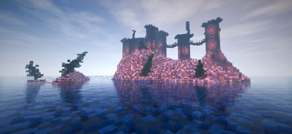 Abandoned Ice Castle для Minecraft 1.8.9