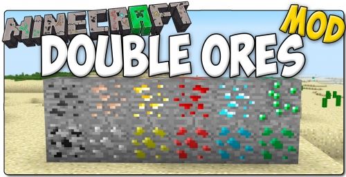 Double Ore для Minecraft 1.7.10