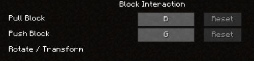 Block Control для Minecraft 1.8