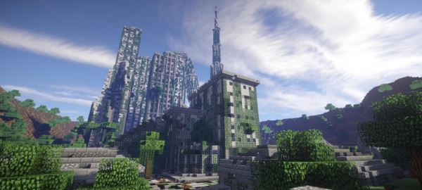 Post Apocalyptic City для Minecraft 1.8.9