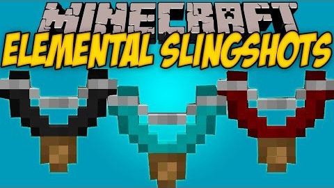 Elemental Slingshots для Minecraft 1.8.9