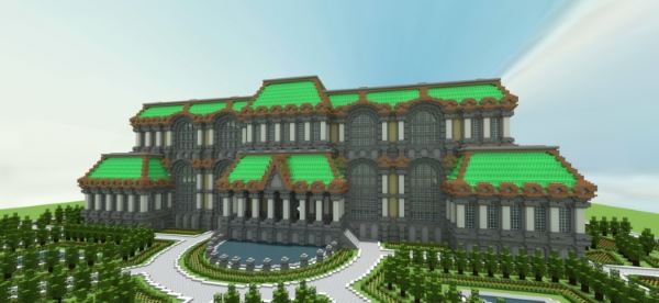 Second Empire Palace для Minecraft 1.8