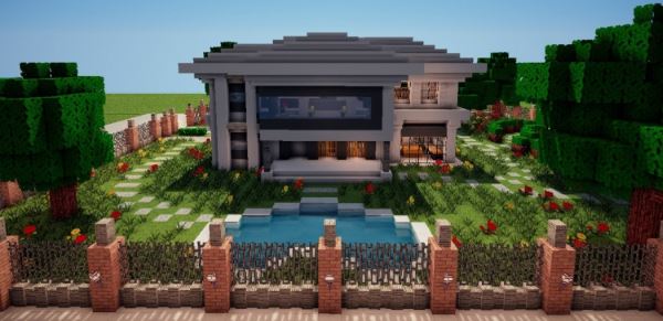 Modern House для Minecraft 1.8
