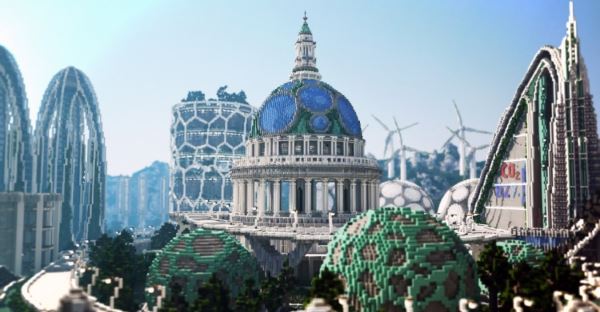 Climate Hope City для Minecraft 1.8