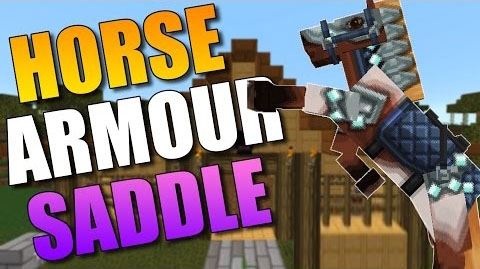 Craftable Horse Armour and Saddle для Minecraft 1.9