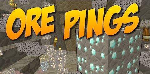 Ore Pings для Minecraft 1.7.10