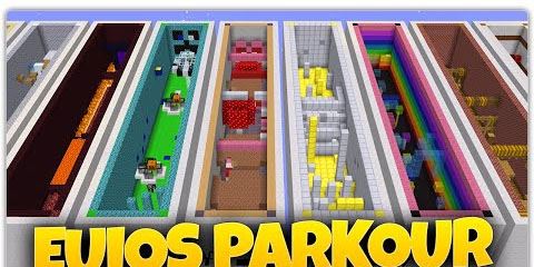 Parkour Euios для Minecraft 1.9.2