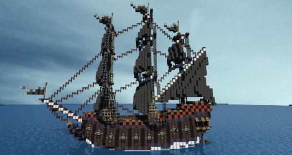 Pirate Ship: The Ocean Viper для Minecraft 1.8.9