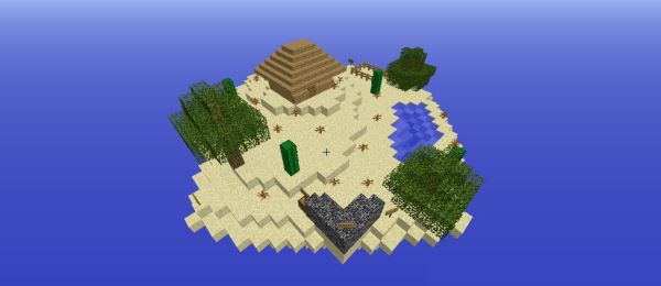 Air island для Minecraft 1.8