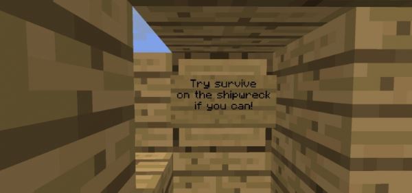 Shipwreck Survival для Minecraft 1.8