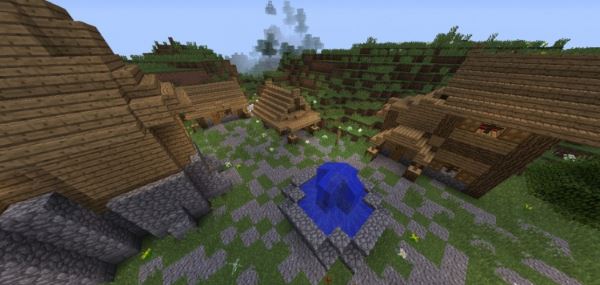 Medieval Village для Minecraft 1.8