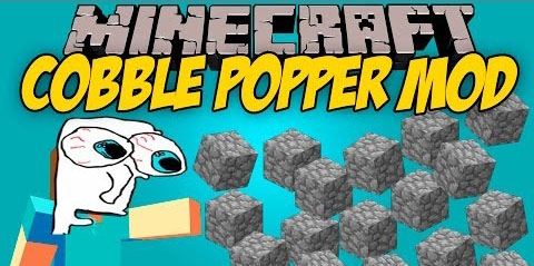 Cobble Popper для Minecraft 1.9