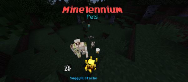 Minelennium Pets для Minecraft 1.8