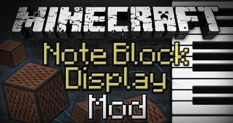 Note Block Display для Minecraft 1.8