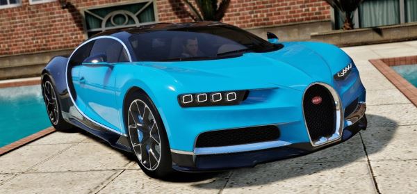 Bugatti Chiron для GTA 5