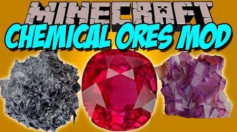 Ores of Chemical Elements для Minecraft 1.8.9