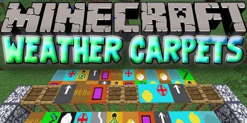 Weather Carpets для Minecraft 1.7.10