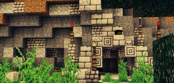 The Maze - A Nordic Build для Minecraft 1.8